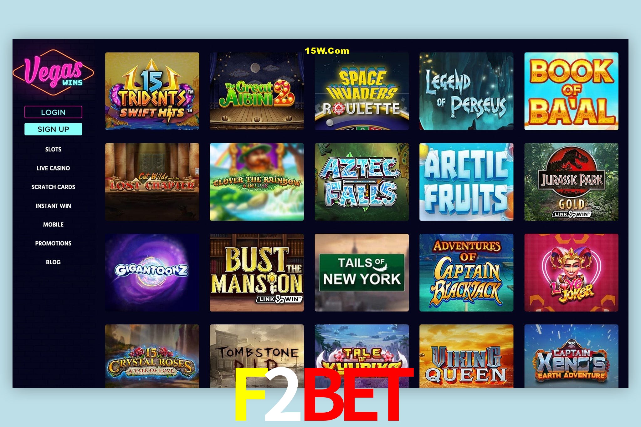 Slot Games F2Bet